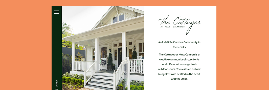 Ringside Design The Cottages at Matt Camron